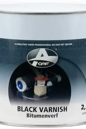 Laatste Versie Black Varnisch OAF 2500 ML
